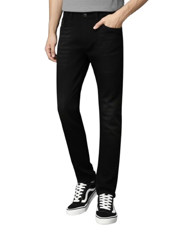men's smart fit stretchable jeans || mid rise denim pants with whisker wash men's smart fit stretchable jeans || mid rise denim pants with whisker wash