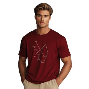 men's cotton graphic print regular fit t shirt