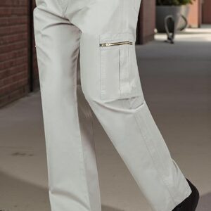 plain casual cargo pants for men